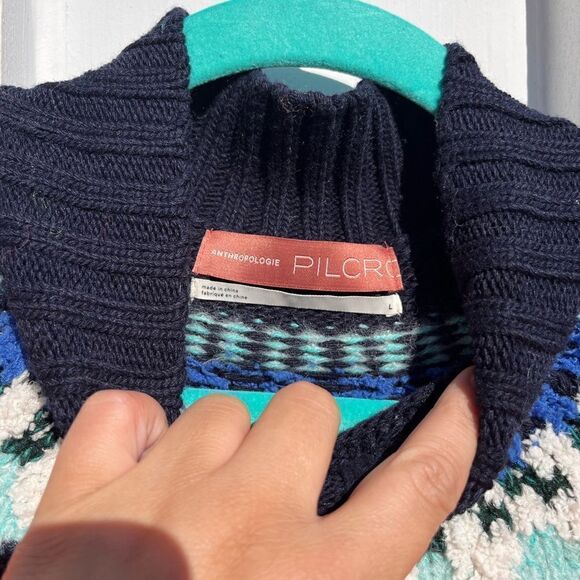 Anthropologie Pilcro Selene Fleece Tunic Sweater NWT - Picture 9 of 12